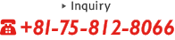 Inquiry +81-75-223-2333